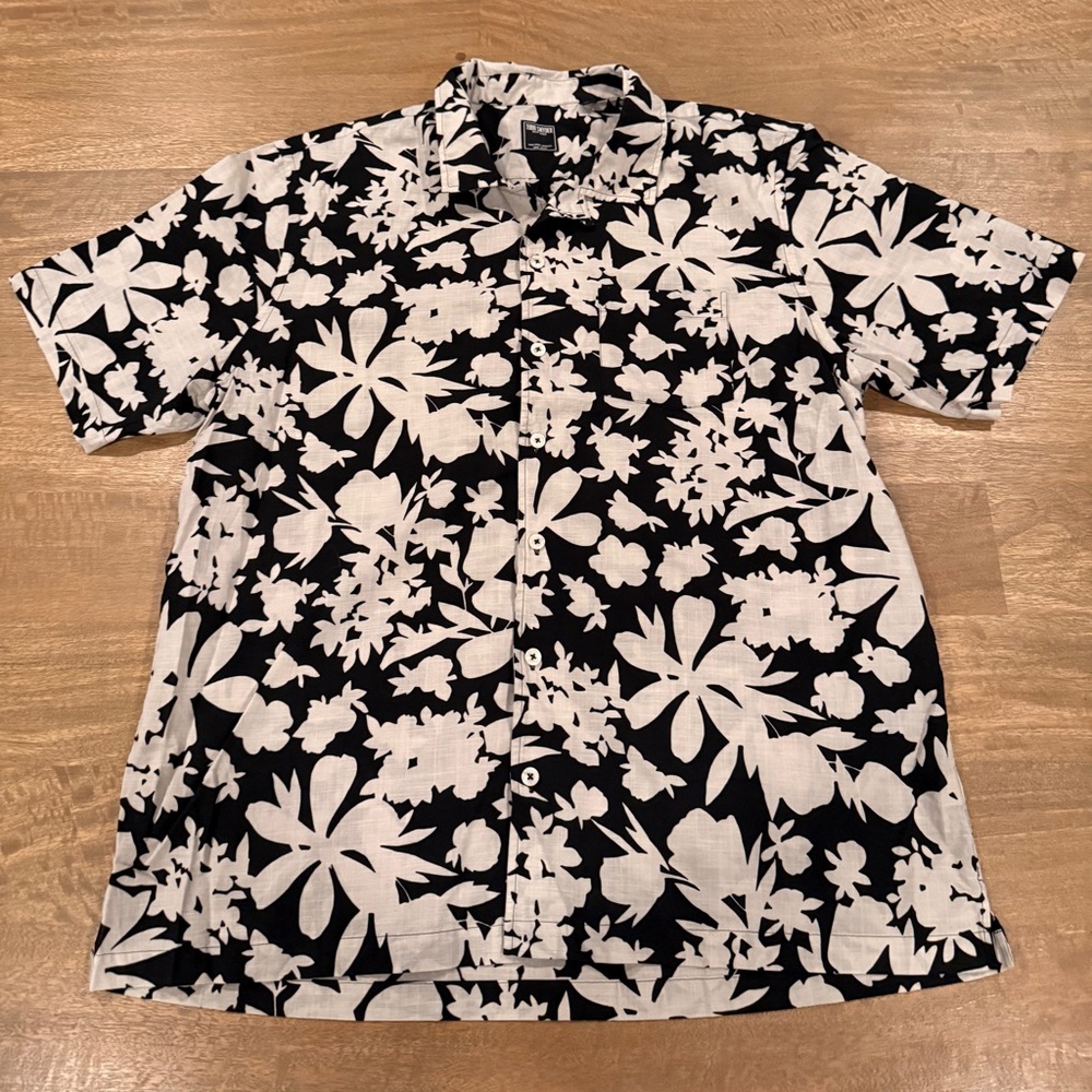 Todd Snyder Floral Print Shirt